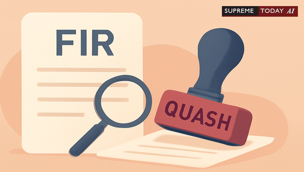 Quashing SC/ST Act FIRs When Parallel Proceedings Exist for the Same Incident