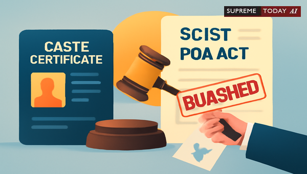 Quashing SC/ST POA Act FIRs Based on Out-of-State Caste Certificates