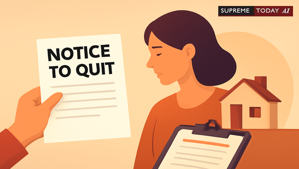 Validity of Quit Notices under Section 106 of the Transfer of Property Act for Tenancy Termination