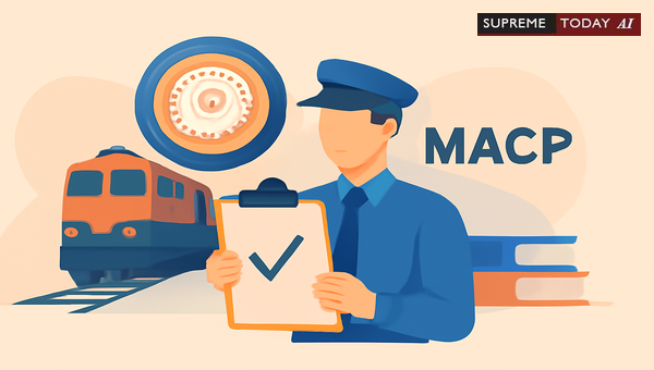 Does In-Service Railway Training Count as Regular Service for MACP Benefits?