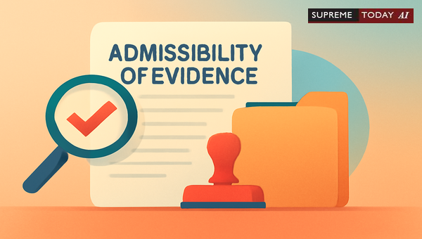 Raising Admissibility Objections in Indian Courts and Avoiding Waiver Under the Evidence Act