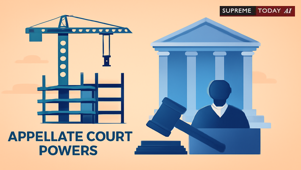 Can Appellate Courts Hear New Construction Issues Not Raised During Trial?