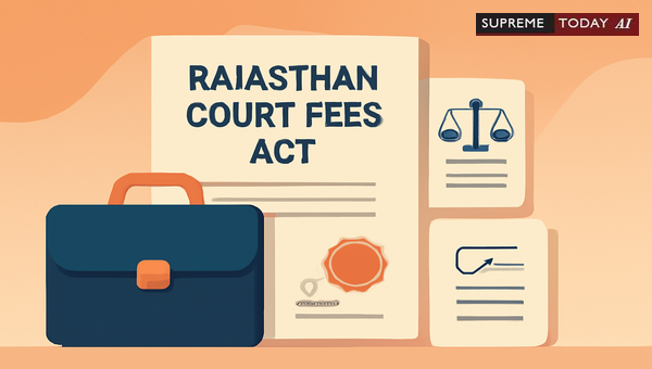 Rajasthan Court Fees Act: Valuation of Suits for Name Correction in Registered Sale Deeds