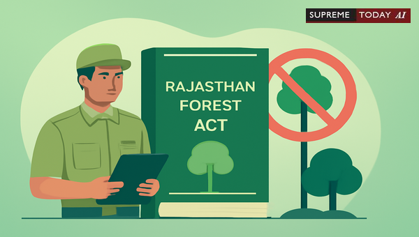 Jurisdictional Bar to Cognizance Under the Rajasthan Forest Act: Procedural Implications