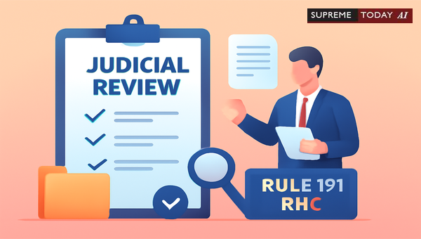 Reviewing Rajasthan High Court Rules 1952: Procedure for Rule 131 Applications