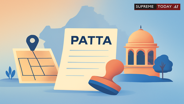 Legal Requirements and Fee Structure for Patta Grants and Abadi Land Regularization in Rajasthan