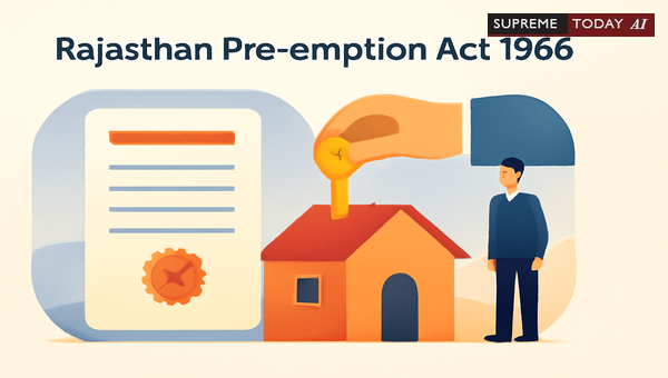 Rajasthan Pre-emption Act 1966: Rights Explained