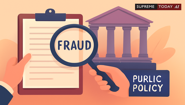 Ramkumar (2016) 4 SCC: Impact of Fraud on Arbitral Award Enforcement and Public Policy