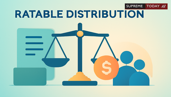 Understanding Ratable Distribution of Assets Under Section 73 of the Civil Procedure Code