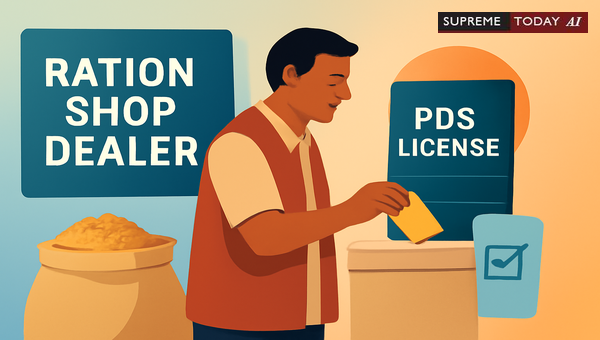 Election Eligibility for Ration Shop Dealers: Interpreting Statutory Trader Qualifications