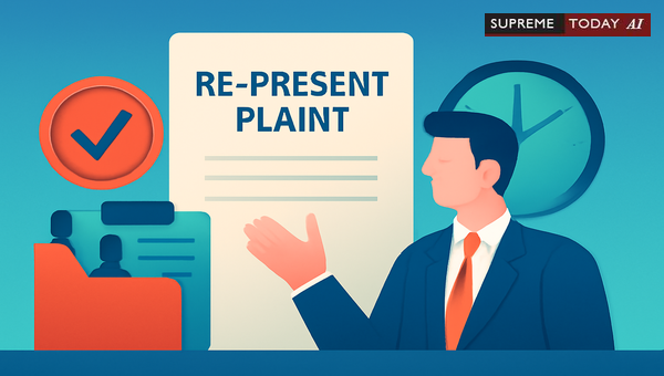 Re-presenting Plaints After Office Objections and Handling Two-Year Delays under CPC