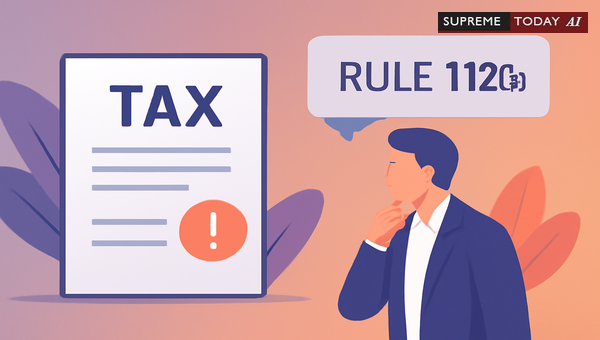 Determining Reasonableness and Procedural Validity of Notices Under Rule 112(13) Income Tax