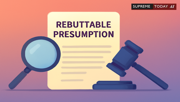 Rebuttable Presumptions under Sections 118 and 139 of the Negotiable Instruments Act in Litigation