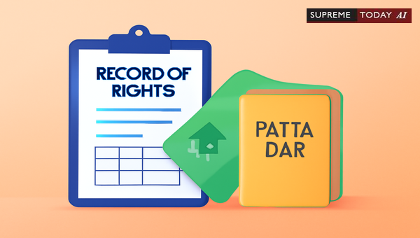 Does the Record of Rights Include Non-Agricultural Land and Homesteads?