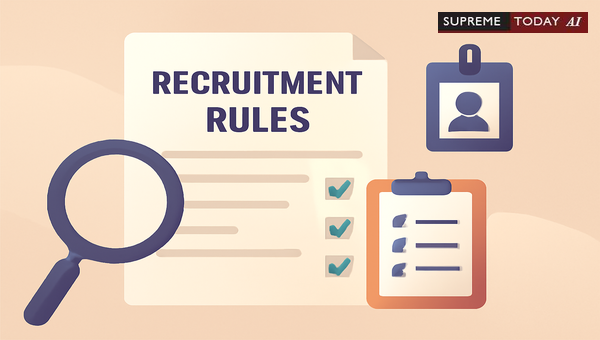 Legality of Altering Recruitment Rules Post-Notification: Judicial Standards on Public Employment Eligibility