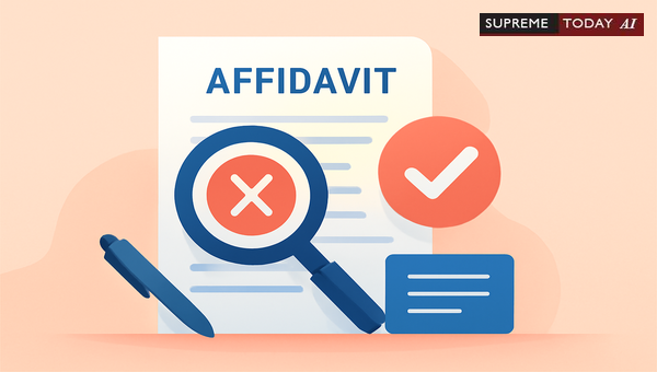 Rectifying Clerical Errors in Affidavits under Sections 151 and 152 of the Civil Procedure Code