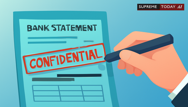 Court Authority to Redact Private Bank Statements Used as Evidence in Litigation