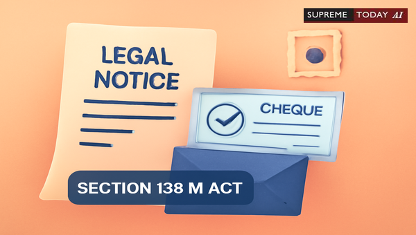 Validity of Refused Legal Notices and Deemed Service Under Section 138 of the NI Act