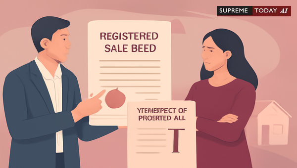 Presumption of Genuineness of Registered Sale Deeds in Property Title Litigation