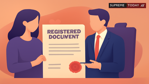 Registered Documents Precedence Over Unregistered Instruments Under Section 50 Registration Act