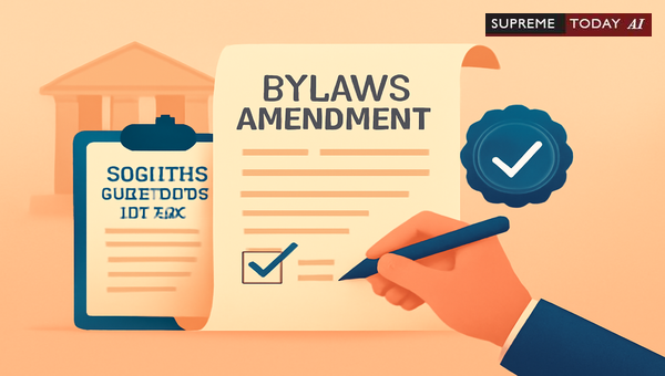 Registrar Approval Requirements for Bylaw Amendments in Charitable Societies under Indian Law
