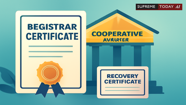 Mandatory Registrar Certificate Requirement for Cooperative Society Award Execution