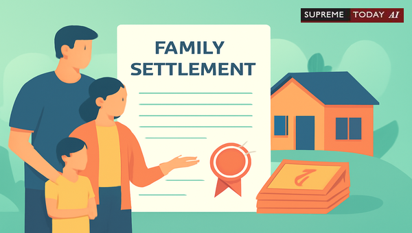 Registration Requirements for Family Settlement Agreements under Indian Property Law