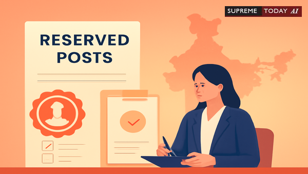Rules Governing Regularization of General Category Candidates on Reserved Category Posts