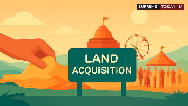 Does Acquiring Private Land for Religious Jatra Constitute a Public Purpose under Section 3(f)?