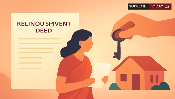 Effect of Relinquishment Deed on Non-Ancestral Property and Children's Inheritance Rights