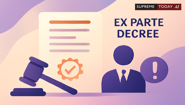 Remedies Against Ex Parte Decrees: Setting Aside Under Order 9 Rule 13 and Appeals