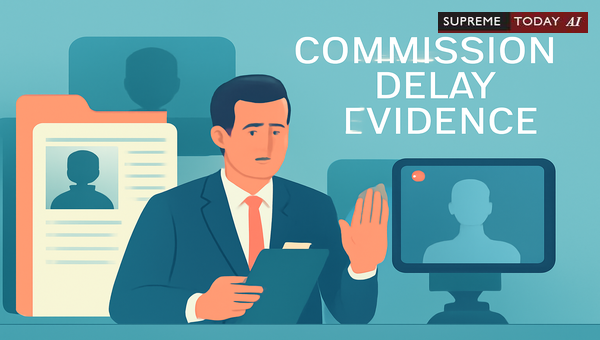 Remedies for Court-Appointed Commissioner Delays in Recording Evidence Under CPC