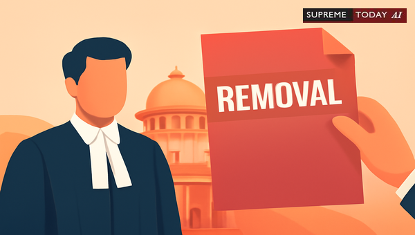 Procedure for Removal of Sajjadanishan and Judicial Officers Under Indian Constitutional Law