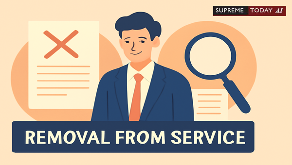 Removal from Service Post-Criminal Conviction: Legal Principles and Disciplinary Grounds