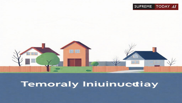 Can a Court Order the Removal of a Blocked Property Entrance via Injunction?