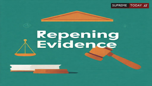 When Courts Allow Reopening of Civil Plaintiff Evidence After Closure of Evidence Stage