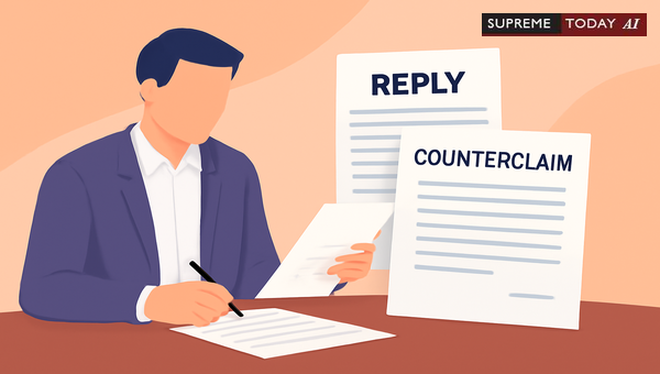 Limits on Replies to Counter-Pleadings Under Order VIII Rule 9 of the Code of Civil Procedure