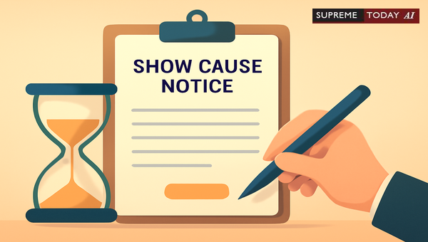 Impact of Submitting a Reply to Show Cause Notice on Cure Period Duration