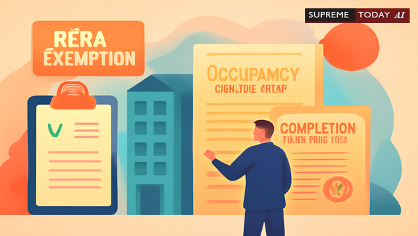 Pre-2017 Projects with Occupancy Certificates Are Exempt from RERA Jurisdiction
