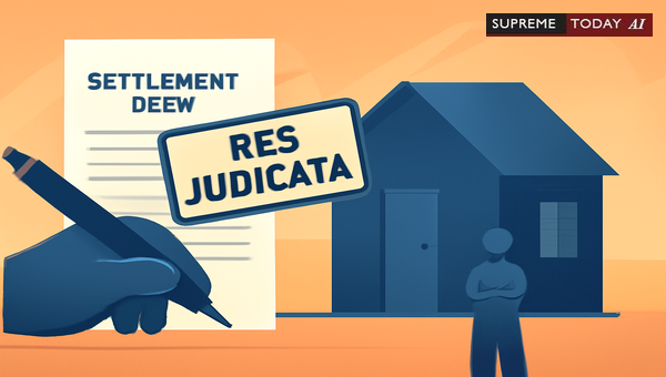 Applying Res Judicata in Property Title Disputes: The M. Dhanalakshmi Ammal Precedent