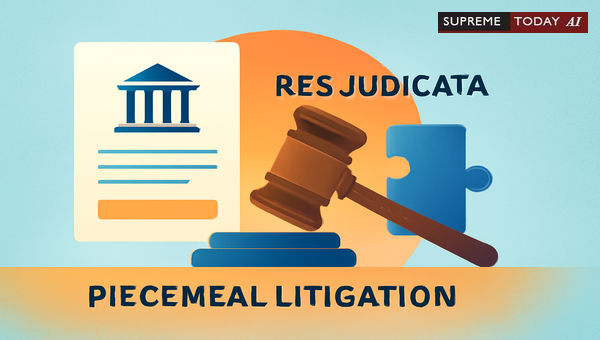 Constructive Res Judicata and the Prohibition of Piecemeal Litigation in Writ Jurisdiction