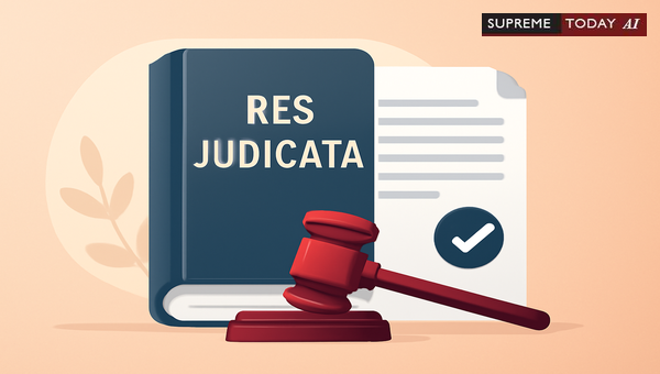 Applying Res Judicata in Indian Courts: Managing Evidence and Finality in Litigation
