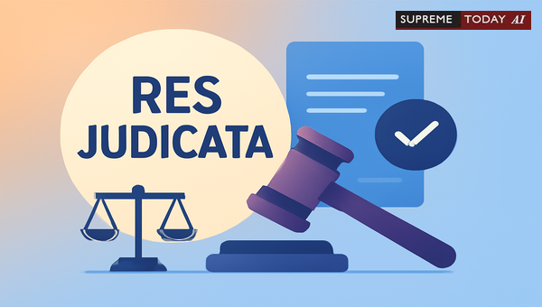 Applying Res Judicata under Section 11 of the Code of Civil Procedure for Finality in Litigation