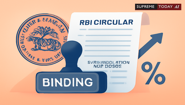 Enforceability of Reserve Bank of India Circulars and Their Binding Nature on Banking Institutions