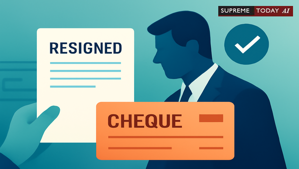 Liability of Resigned Directors Under Section 138 NI Act for Dishonoured Cheques