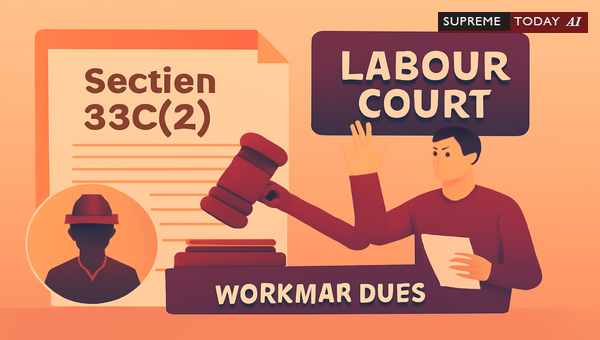 Section 33C(2) ID Act Claims: Maintainability for Resigned Workmen Without Pre-existing Rights