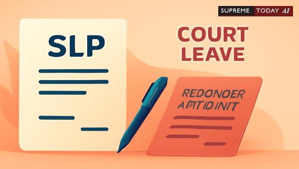 Filing Respondent Counter Replies and Rejoinders to Special Leave Petitions Under Article 136