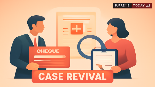 Restoring Dismissed Section 138 NI Act Complaints Following Procedural Default or Death