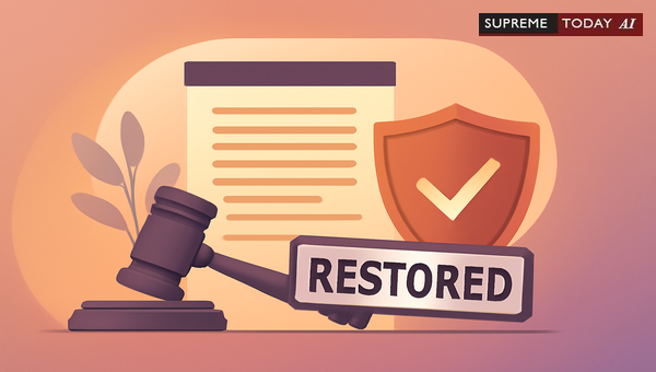 Restoring Sec 138 Complaint Dismissed for Default After 3 Years
