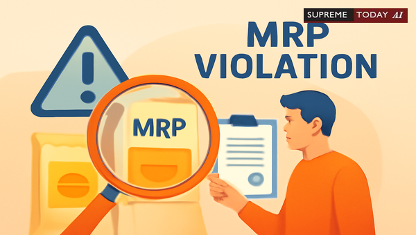 Retailer Criminal Liability and Penalties for Selling Packaged Products Above Maximum Retail Price